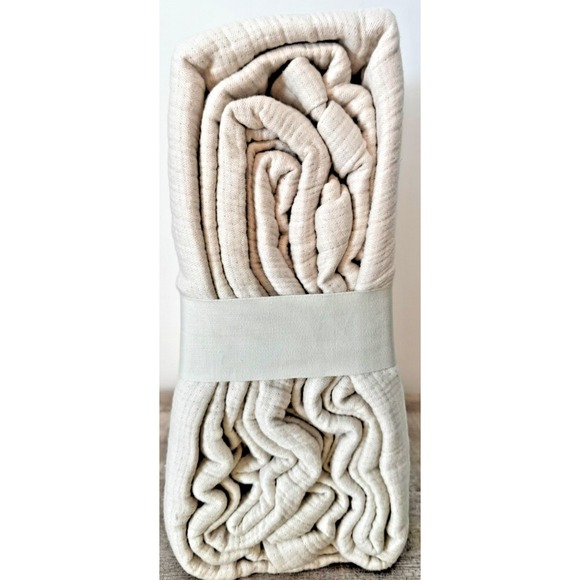 Casaluna Full/Queen Size Rayon Bamboo Blissfull Doublecloth Reversible Blanket - Picture 3 of 7